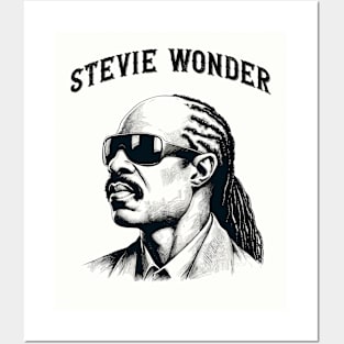 Stevie Wonder Posters and Art